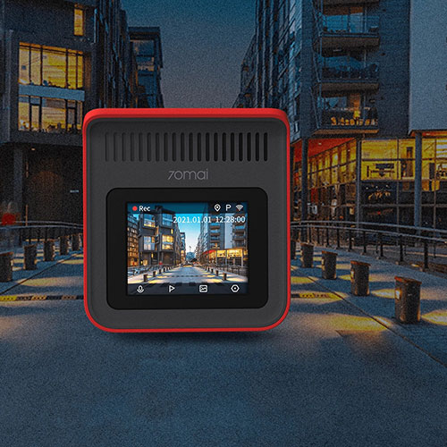 Xiaomi 70Mai Dash Cam A400 Red with Rear View Camera